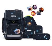 ergobag prime set mochila escolar ergonómica y flexible, set de 6 piezas para primaria, 1º curso AtmosBear - Azul Oscuro