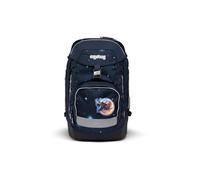 ergobag Prime Set Mochila Escolar ergonómica y Flexible, Set de 6 Piezas para Primaria, 1º Curso AtmosBear - Azul Oscuro