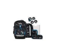 ERGOBAG Set de mochila escolar 6 piezas Los Tres Signos de Interrogación