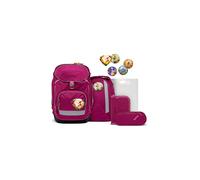 ERGOBAG Set de mochila escolar 6 piezas PACK Eco Hero - WaldzauBär