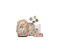 ERGOBAG Set de mochila escolar 6 piezas Pack Flower PowBär 2026