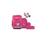 ERGOBAG Set de mochila escolar de 5 piezas CUBO LIGHT 2026