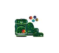 Ergobag cubo light Juego de mochilas escolares 6 piezas verde