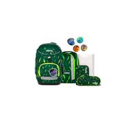 Ergobag Pack Juego de mochilas escolares 6 piezas verde
