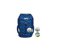 ERGOBAG Soccer FanBear Mochila, Juventud Unisex, Azul (Azul), Talla Única