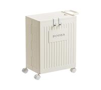 Ergocar Caja De Almacenaje, La Rueda Universal Puede Moverse 360 °, Con Una Caja De Almacenamiento De Cubierta, Es Adecuada Para Habitaciones, Salas De Estar, Oficinas