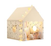 Ergocar Carpa Infantil Interior Exterior Game House Castle con Mat Ball Light Cloud Butterfly Adecuado para Niños Pequeños Niños y Niñas