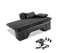 Ergocar Colchoneta Colchon Inchable Colchón Camping Cama Inflable del Coche para Camping, Senderismo, Piscina, Playa, Viajar (Negro)