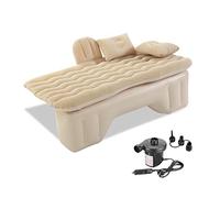 Ergocar Colchoneta Colchon Inchable Colchón Camping Cama Inflable del Coche para Camping, Senderismo, Piscina, Playa, Viajar (Beige)