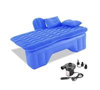 Ergocar Colchoneta Colchon Inchable Colchón Camping Cama Inflable del Coche para Camping, Senderismo, Piscina, Playa, Viajar (Azul)