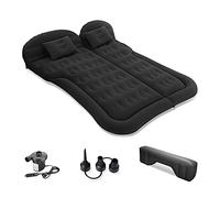 Ergocar Colchoneta Colchon SUV MPV Inchable Colchón Camping Cama Inflable Plegable del Coche para Camping, Senderismo, Piscina, Playa, Viajar (Negro)