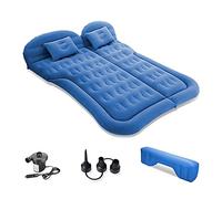 Ergocar Colchoneta Colchon SUV MPV Inchable Colchón Camping Cama Inflable Plegable del Coche para Camping, Senderismo, Piscina, Playa, Viajar (Azul)