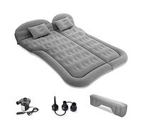 Ergocar Colchoneta Colchon SUV MPV Inchable Colchón Camping Cama Inflable Plegable del Coche para Camping, Senderismo, Piscina, Playa, Viajar (Gris)