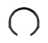Ergocar Cubierta De Volante Coche, Cuero Fibra Carbono, Cuero Volteado Estilo Deportivo 38 Cm 15 Pulgadas Antideslizante Confort O-D Volante Universal Fit para Hombres y Mujeres