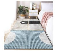 Ergocar Decoración del Hogar De La Alfombra Lavable De La Alfombra Duradera De La Alfombra Moderna De La Alfombra Moderna Antideslizante Adecuado para Dormitorio, Sala De Estar, Entrada, Comedor