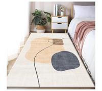 Ergocar Decoración del Hogar De La Alfombra Lavable De La Alfombra Duradera De La Alfombra Moderna De La Alfombra Moderna Antideslizante Adecuado para Dormitorio, Sala De Estar, Entrada, Comedor