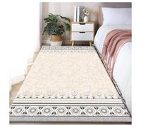Ergocar Decoración del Hogar De La Alfombra Lavable De La Alfombra Duradera De La Alfombra Moderna De La Alfombra Moderna Antideslizante Adecuado para Dormitorio, Sala De Estar, Entrada, Comedor