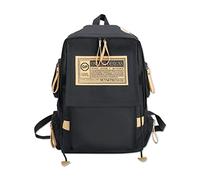 Ergocar Impermeable Mochilas Escolar Adolescente, Ligero Grande Bolsas Escolares Jóvenes, Mochilas para Instituto Chicas, Mochilas Casual Niñas & Niños, Mochilas para el Colegio, Negro