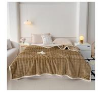 Ergocar Manta De Tiro De Lujo Grande, Una Manta De Piel Sintética De Conejo Suave, Manta De Sofá Esponjosa, Manta Gruesa De Doble Cara Adecuada para Sofás, Sillas y Camas