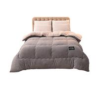 Ergocar Manta Reversible Sherpa, Suave y Esponjosa, Gruesa para Sofá, Cama, Viaje, Sala de Estar
