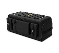 Ergocar - Organizador de maletero de coche, bolsas para maletero de coche, Oxford, 3 veces, tamaño plegable, gran capacidad, organizadores para auto/SUV/camión (negro, 70 l con bolsillos laterales)