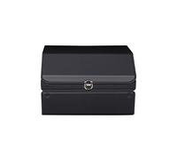 Ergocar Organizador de Maletero de Coche, Doble Capa Plegable Organizador de Coche para Almacenamiento, Cuero de PU Organizador de Maletero con Tapa, Impermeable y Duradero para Coches y SUV