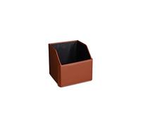 Ergocar Organizador de Maletero de Coche, Doble Capa Plegable Organizador de Coche para Almacenamiento, Cuero de PU Organizador de Maletero con Tapa, Impermeable y Duradero para Coches y SUV