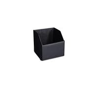 Ergocar Organizador de Maletero de Coche, Doble Capa Plegable Organizador de Coche para Almacenamiento, Cuero de PU Organizador de Maletero con Tapa, Impermeable y Duradero para Coches y SUV