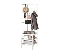 Ergocar Perchero Multifuncional,Dividido En Diferentes Posiciones, Almacenamiento De Alta decuado Para Ropa, Pantuflas, Etc. Para Satisfacer Las Necesidades Diarias De Almacenamiento