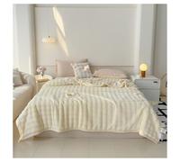 Ergocar Piel Artificial Gran Burbuja Conejo Cubierta De Felpa Grande Pluscera De La Manta Suave De Una Fibra Súper Fina, Transpirable y Cálida, Peluche De Doble Lado70.86x78.74 Pulgadas (180x200 Cm)