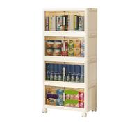 Ergocar Puede Plegar La Caja De Almacenamiento, casillero de gran capacidad de doble puerta, adecuado para cajas de almacenamiento interiores y exteriores