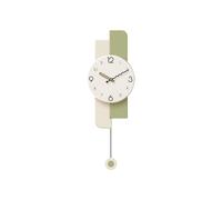 Ergocar Reloj De Pared con Péndulo y Mecanismo Silencioso Reloj Grande para Decoración del Hogar Ideal para Salón Dormitorio Cocina y Oficina 25 × 73 Cm