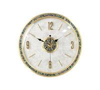 Ergocar Reloj De Pared Conchas Naturales Reloj Creativo Pared Silencioso Y Sin Garrapatas, Adecuado para Decorar Salas Estar, Salas Entrada, Habitaciones Y Salas Conferencias