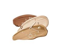 Ergocar Reloj De Pared Estilo Arte Moderno, Funciona con Pilas 40 x 28 Cm Funcionamiento Silencioso Ideal para Decorar La Cocina Dormitorio o El Salón