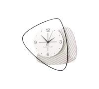 Ergocar Reloj De Pared,Reloj De Pared De Metal Creativo Moderno y Silencioso, Alimentado por Batería, Adecuada para Decorar Sala De Estar, Cocina, Dormitorio, Oficina