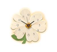 Ergocar Reloj De Pared, Reloj De Pared Led Decorativo Artístico, Reloj Colgante De Flores Moderno, Adecuado para Sala De Estar, Dormitorio, Estudio, Oficina