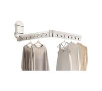 Ergocar Tendedero Para Ropa Plegable Con Doble Ventosa Para Montar En La Pared Que Ahorra Espacio Ideal Para Balcones, Lavaderos, Dormitorios y Habitaciones