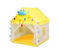 Ergocar Tienda de Campaña Infantil, Espacioso Carpa, Casitas Jardin con Bolas de Colores, Dream Castle, Cómodo para niños