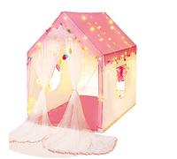Ergocar Tienda de Campaña para Niños, Niños Playhouse Toy para Juegos de Interior y Exterior, Castillo de la Princesa, Cabaña Infantil para Niño Niña, Regalo Tienda para Niños