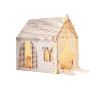 Ergocar Tienda Infantil para Interior y Exterior con Doble Puerta Castillo Bola Luminosa Bandera Colorida Nube y Estrella Ideal para Niños Pequeños Niños y Niñas