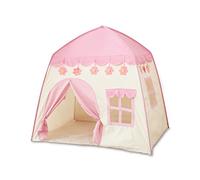 Ergocar Tiendas de Campaña para Niños Princesa Príncipe Castillo de Ensueño Carpa Infantil con Bolsa de Mano Día del Niño Cumpleaños Regalos Niños Niñas Interior y Exterior-Flor Rosa