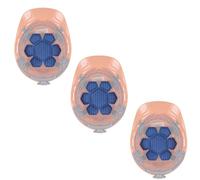 Ergodyne Chill-Its 6612 - Almohadilla Superior para Casco Duro Que Absorbe la Humedad, Microfibra de refrigeración Acolchada, se Adapta a la mayoría de Sistemas de suspensión (Paquete de 3)