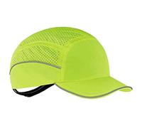 Ergodyne Skullerz 8955 - Gorra Ligera, Estilo Gorra de béisbol, protección Transpirable para la Cabeza, ala Corta, Color Lima