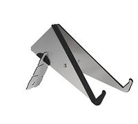 Ergoline ergonómico Multifuncional luz Ajustable Soporte de Soporte para portátiles y Tablets - Negro/Plata