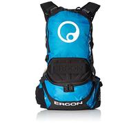 Ergon 45000282, Mochila de Ciclismo, Negro/Azul, 45 x 19 x 7 cm, 3.5 Liter, Talla S