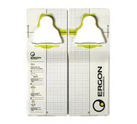 Ergon 48000001, Ajustador De Zapatos Bicicleta Unisex Adulto, Blanco (White), Talla Estándar