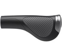 Ergon Cycling GP1 Evo Lock-On Mangos De Manillar - Negro/Gris, Pequeño