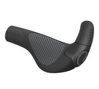 Ergon Cycling GP2 Evo Agarre Ergonómico Lock-On Con Bar Ends - Negro, Pequeño