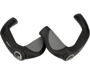 Ergon Empuñaduras GP5 Gripshift para interruptores giratorios en ambos lados negro L