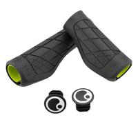 Ergon Empuñadura GA3 Single Twist Shift - MTB Unisex Negro Talla única (Derecha)